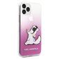 Telefoniümbris Karl Lagerfeld KLHCN58CFNRCPI iPhone 11 Pro hardcase pink Choupette Fun цена и информация | Telefoni kaaned, ümbrised | kaup24.ee