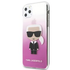 Telefoniümbris Karl Lagerfeld KLHCN65TRDFKPI iPhone 11 Pro Max pink Gradient Ikonik Karl hind ja info | Telefoni kaaned, ümbrised | kaup24.ee