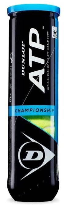 Välitennise pallid Dunlop ATP Championship S599710, 4 tk цена и информация | Välitennise tooted | kaup24.ee