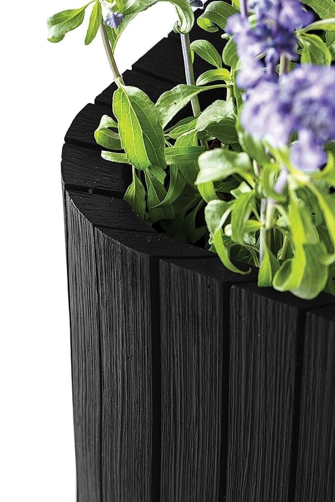 Lillepott Keter Cube Planter, 50.5 L, grafiit hind ja info | Dekoratiivsed lillepotid | kaup24.ee