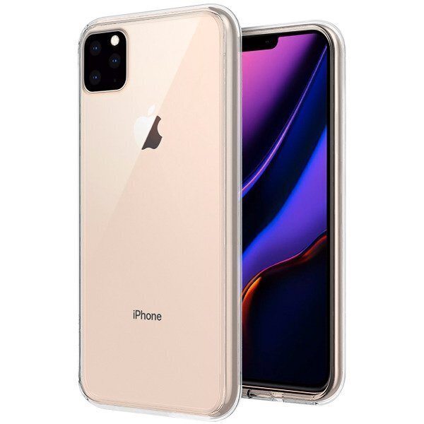 Silikoonist telefoniümbris Hallo Ultra Back Case 0.3 mm Apple iPhone 11 Pro Max, läbipaistev hind ja info | Telefoni kaaned, ümbrised | kaup24.ee