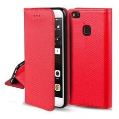 Raamatulaadne telefoniümbris Hallo Smart Magnet Book Case Samsung Galaxy M51, punane цена и информация | Чехлы для телефонов | kaup24.ee