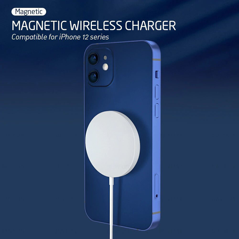 Magnetiline juhtmeta QI laadija kiirlaadimine Iphone 12 Mini / 12/12 Pro / 12 Pro Max hind ja info | Mobiiltelefonide laadijad | kaup24.ee