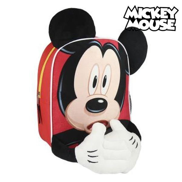 Laste seljakott Mickey Mouse/Miki Hiir 4607, punane hind ja info | Koolikotid, sussikotid | kaup24.ee