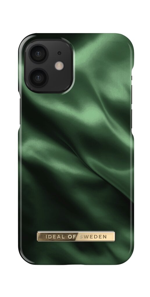 Telefoniümbris IDeal of Sweden iPhone 12 Mini, Emerald Satin hind ja info | Telefoni kaaned, ümbrised | kaup24.ee