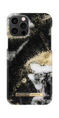 Telefoniümbris IDeal of Sweden iPhone 12/12 Pro, Black Galaxy Marble цена и информация | Чехлы для телефонов | kaup24.ee