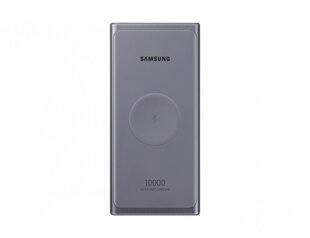Samsung быстрый 25 Вт беспроводной аккумуляторный блок 10000 мАч темно-серый цена и информация | Зарядные устройства Power bank | kaup24.ee