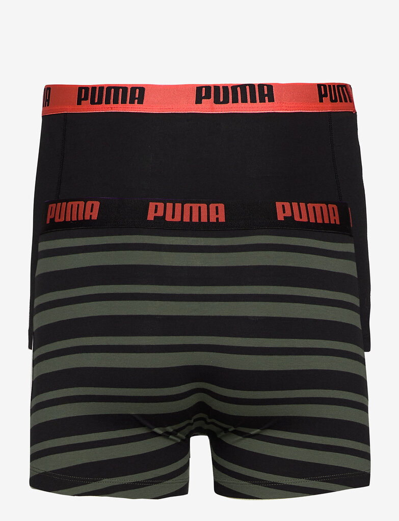 Bokserid Puma 2-Pack, rohelised hind ja info | Meeste aluspesu | kaup24.ee