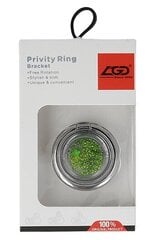 LGD Liquid Stars Ring универсальный держатель: кольцо для телефона, серебристый - зеленый цена и информация | Держатели для телефонов | kaup24.ee