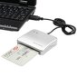 ID-kaardi lugeja Fusion PC / SC / CCID ISO7816 USB (+ SIM) Balts hind ja info | USB jagajad, adapterid | kaup24.ee