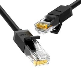 Ugreen LAN Кабель / 5e cat / RJ45 / 0.5 м / черный цена и информация | Кабели и провода | kaup24.ee