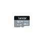 MEMORY MICRO SDXC 64GB UHS-I/W/A LMS1066064G-BNANG LEXAR hind ja info | Mobiiltelefonide mälukaardid | kaup24.ee