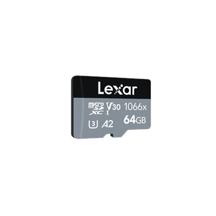 MEMORY MICRO SDXC 64GB UHS-I/W/A LMS1066064G-BNANG LEXAR hind ja info | Mobiiltelefonide mälukaardid | kaup24.ee