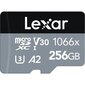 Lexar 256GB Lexar® High-Performance 1066x microSDXC™ UHS-I, up to 160MB hind ja info | Mobiiltelefonide mälukaardid | kaup24.ee