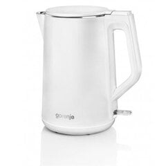 Gorenje Kettle K15DWW Electric, 2200 W, цена и информация | Электрочайники | kaup24.ee