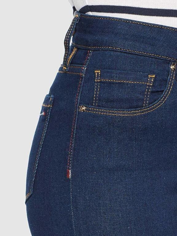 Naiste teksad Tommy Hilfiger, sinine цена и информация | Naiste teksad | kaup24.ee