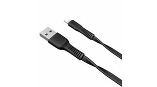 Laadimisjuhe Baseus tough series USB to Lightning 2A 1M, must hind ja info | Mobiiltelefonide kaablid | kaup24.ee