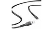 Laadimisjuhe Baseus tough series USB to Lightning 2A 1M, must hind ja info | Mobiiltelefonide kaablid | kaup24.ee