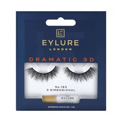 Kunstripsmed Eylure Dramatic 3D, Nr. 193 hind ja info | Kunstripsmed, ripsmekoolutajad | kaup24.ee