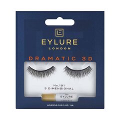 Kunstripsmed Eylure Dramatic 3D, Nr. 191 hind ja info | Kunstripsmed, ripsmekoolutajad | kaup24.ee