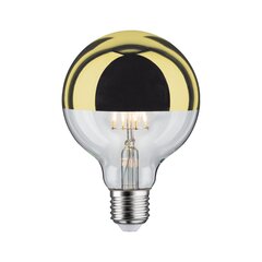 LED pirn Globe 95 6.5W E27 kuldne peegel, soe valge, hämardatav цена и информация | Лампочки | kaup24.ee