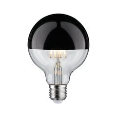 LED pirn Globe 95 6.5W E27 must kroom, soe valge, hämardatav цена и информация | Лампочки | kaup24.ee