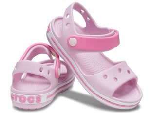 Crocs™ sandaalid lastele Crocband Sandal Kids, Ballerina Pink hind ja info | Laste sandaalid | kaup24.ee