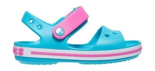 Crocs™ laste sandaalid CROCBAND, sinine-roosa цена и информация | Детские сандали | kaup24.ee