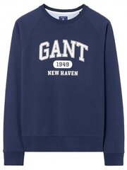 Meeste džemper Gant, sinine цена и информация | Мужские толстовки | kaup24.ee