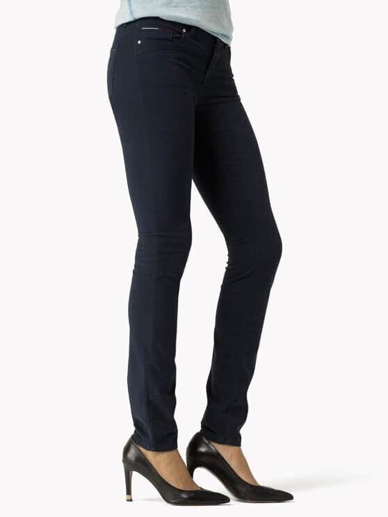 Püksid naistele Tommy Hilfiger, sinine hind ja info | Naiste püksid | kaup24.ee
