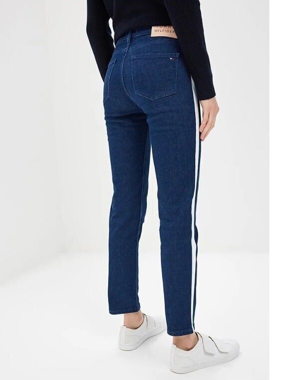 Naiste teksad Tommy Hilfiger, sinine цена и информация | Naiste teksad | kaup24.ee