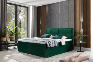 Кровать NORE Meron 09, 140x200 см, зеленая цена и информация | Кровати | kaup24.ee