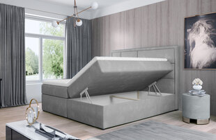 Кровать NORE Meron 12, 140x200 см, зеленая цена и информация | Кровати | kaup24.ee