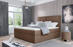 Кровать NORE Meron 10, 160x200 см, коричневая