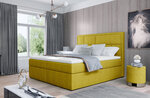 Кровать NORE Meron 21, 180x200 см, желтая