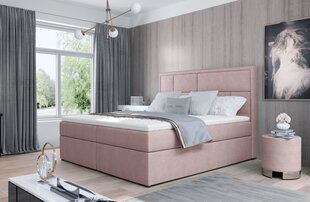 Кровать NORE Meron 22, 180x200 см, светло-розовая цена и информация | Кровати | kaup24.ee