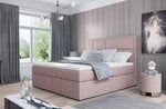 Кровать NORE Meron 22, 180x200 см, светло-розовая