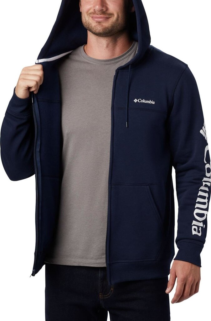 Meeste dressipluus Columbia Logo Fleece FZ hind ja info | Meeste pusad | kaup24.ee