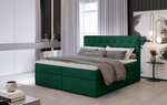 Кровать NORE Loree 08, 140x200 см, зеленая