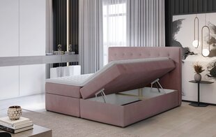 Кровать NORE Loree 11, 140x200 см, серая цена и информация | Кровати | kaup24.ee