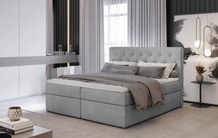 Кровать Nore Loree 11, 160 x 200 см, серая цена и информация | Кровати | kaup24.ee