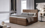 Кровать NORE Loree 06, 180x200 см, коричневая