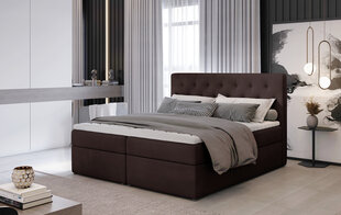 Кровать NORE Loree 07, 180x200 см, темно-коричневая цена и информация | Кровати | kaup24.ee