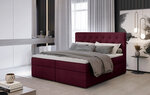 Кровать NORE Loree 14, 180x200 см, красная