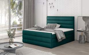 Кровать NORE Cande 06, 140x200 см, темно-зеленая цена и информация | Кровати | kaup24.ee