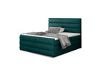Кровать NORE Cande 06, 140x200 см, темно-зеленая