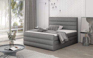 Кровать NORE Cande 09, 140x200 см, серая цена и информация | Кровати | kaup24.ee