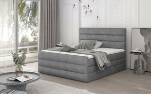 Кровать NORE Cande 14, 140x200 см, серая цена и информация | Кровати | kaup24.ee