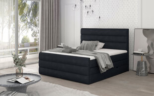 Кровать NORE Cande 03, 160x200 см, черная цена и информация | Кровати | kaup24.ee