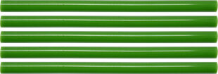 Kuumaliimipulgad, rohelised 11,2 x 200mm, 5 tk (YT-82436) hind ja info | Käsitööriistad | kaup24.ee